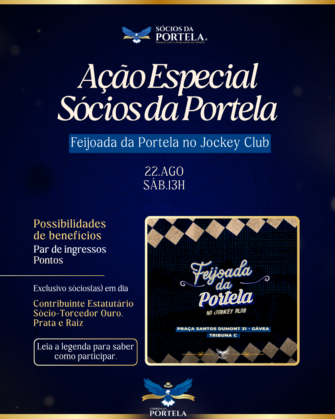 Ação Especial Feijoada da Portela Jockey Club