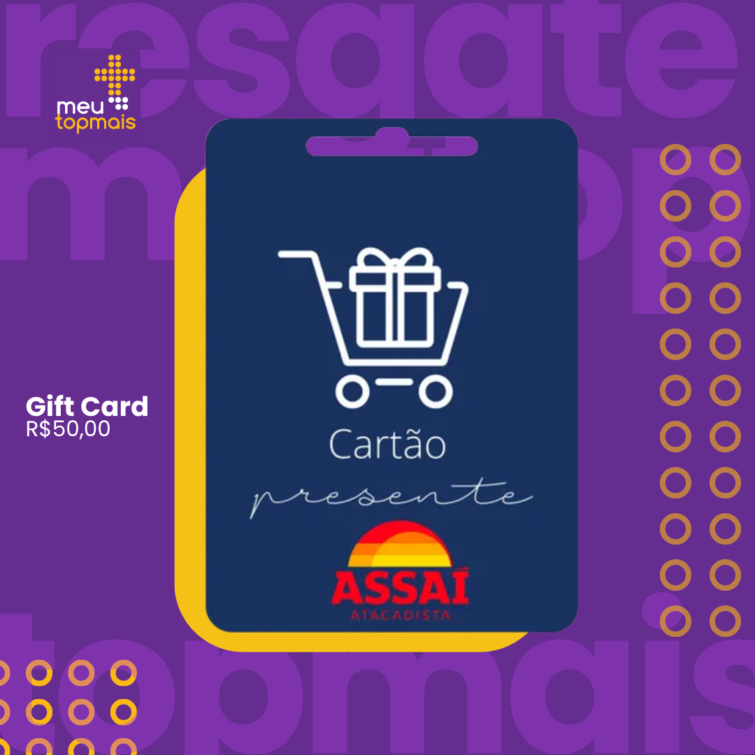 GIFT CARD VIRTUAL ASSAI R$50