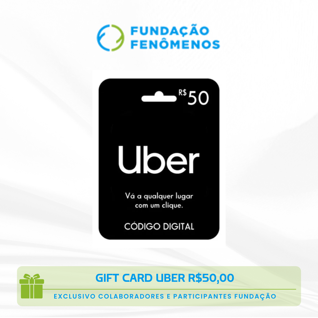 GIFT CARD VIRTUAL UBER R$50