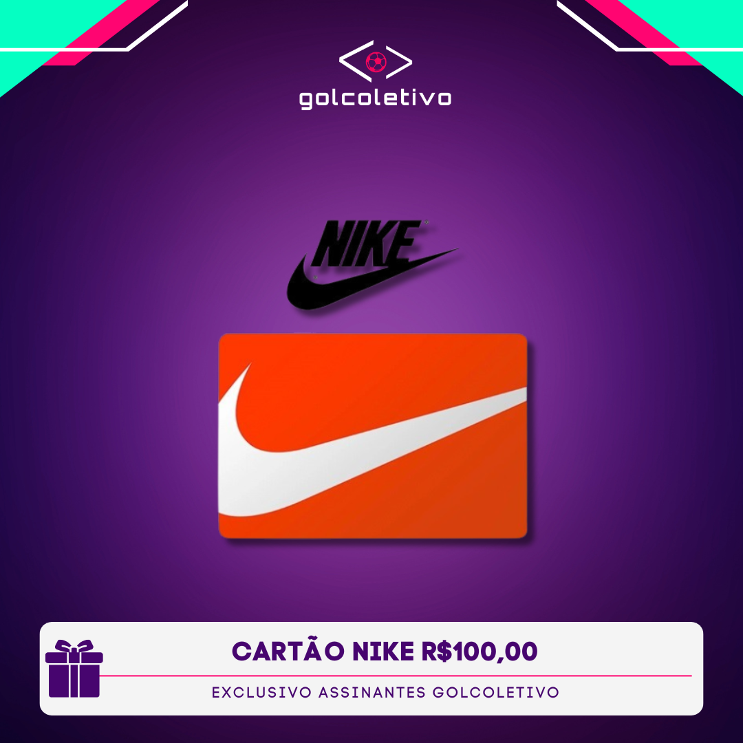 GIFT CARD VIRTUAL NIKE R$100