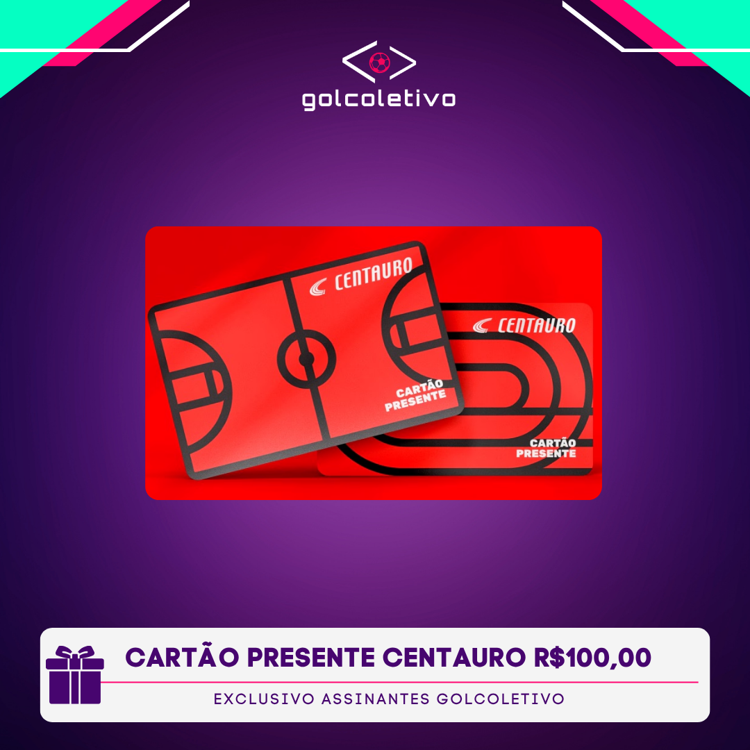 CARTÃO PRESENTE CENTAURO R$100